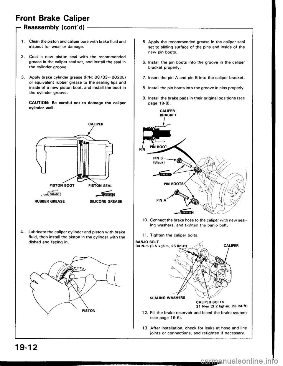 HONDA INTEGRA 1994 4.G Workshop Manual 