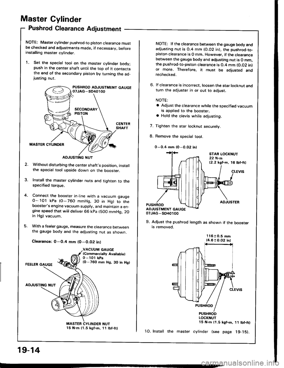 HONDA INTEGRA 1994 4.G Workshop Manual 