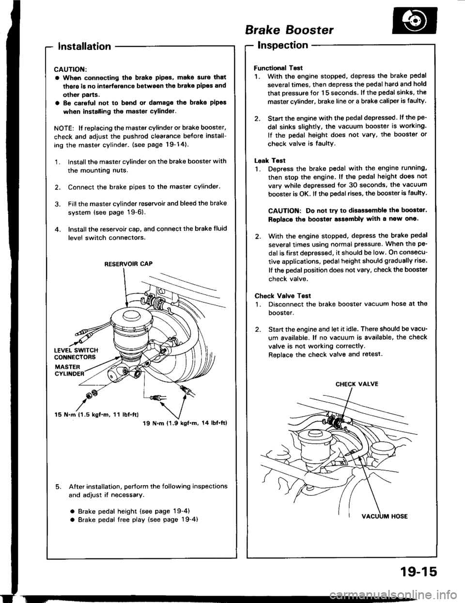 HONDA INTEGRA 1994 4.G Workshop Manual 