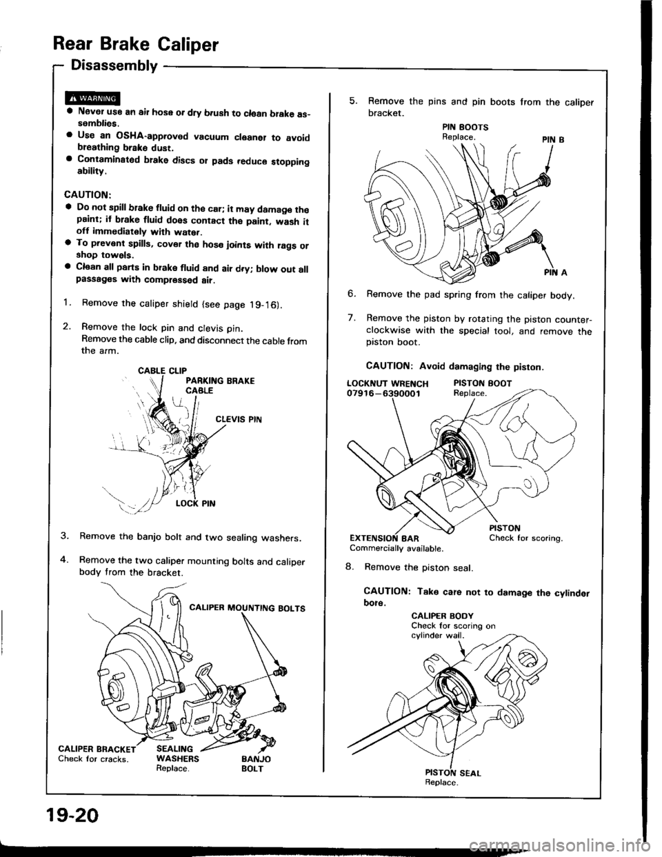 HONDA INTEGRA 1994 4.G Workshop Manual HONDA INTEGRA 1994 4.G Workshop Manual