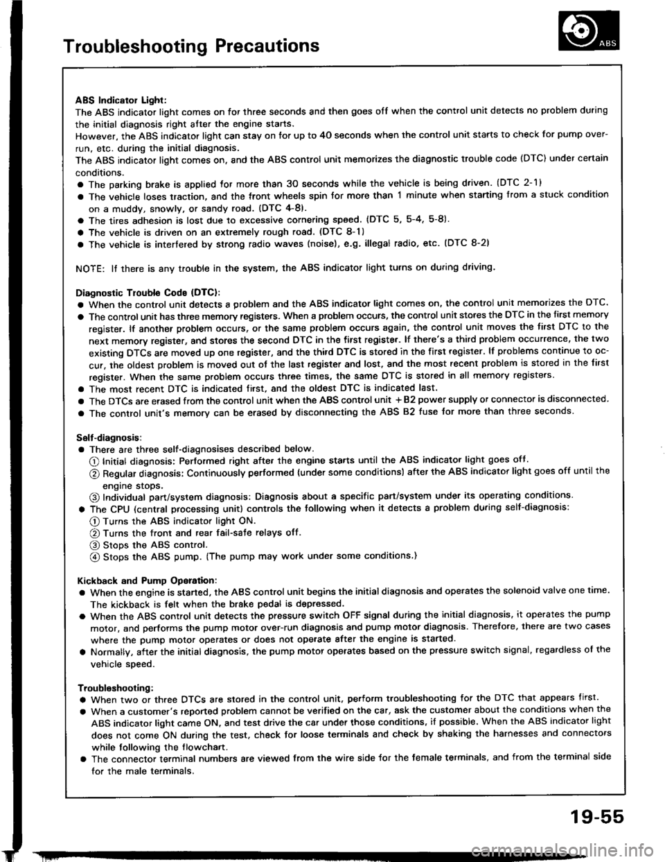 HONDA INTEGRA 1994 4.G Workshop Manual HONDA INTEGRA 1994 4.G Workshop Manual