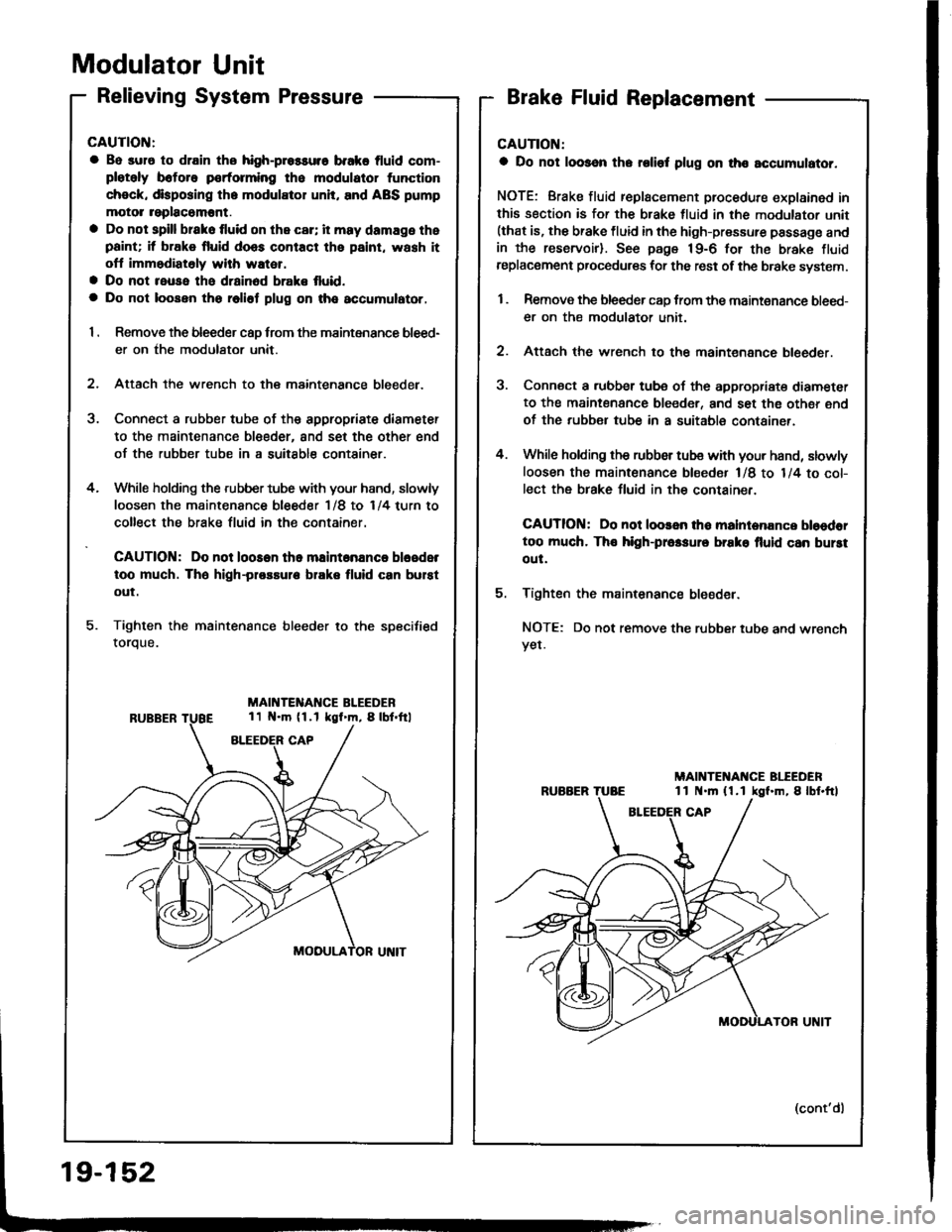 HONDA INTEGRA 1994 4.G Workshop Manual 
