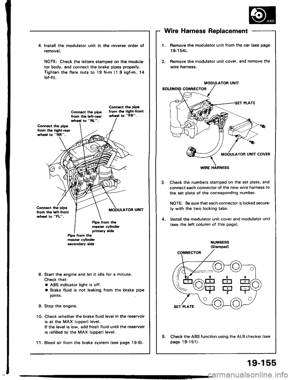 HONDA INTEGRA 1994 4.G Workshop Manual 
