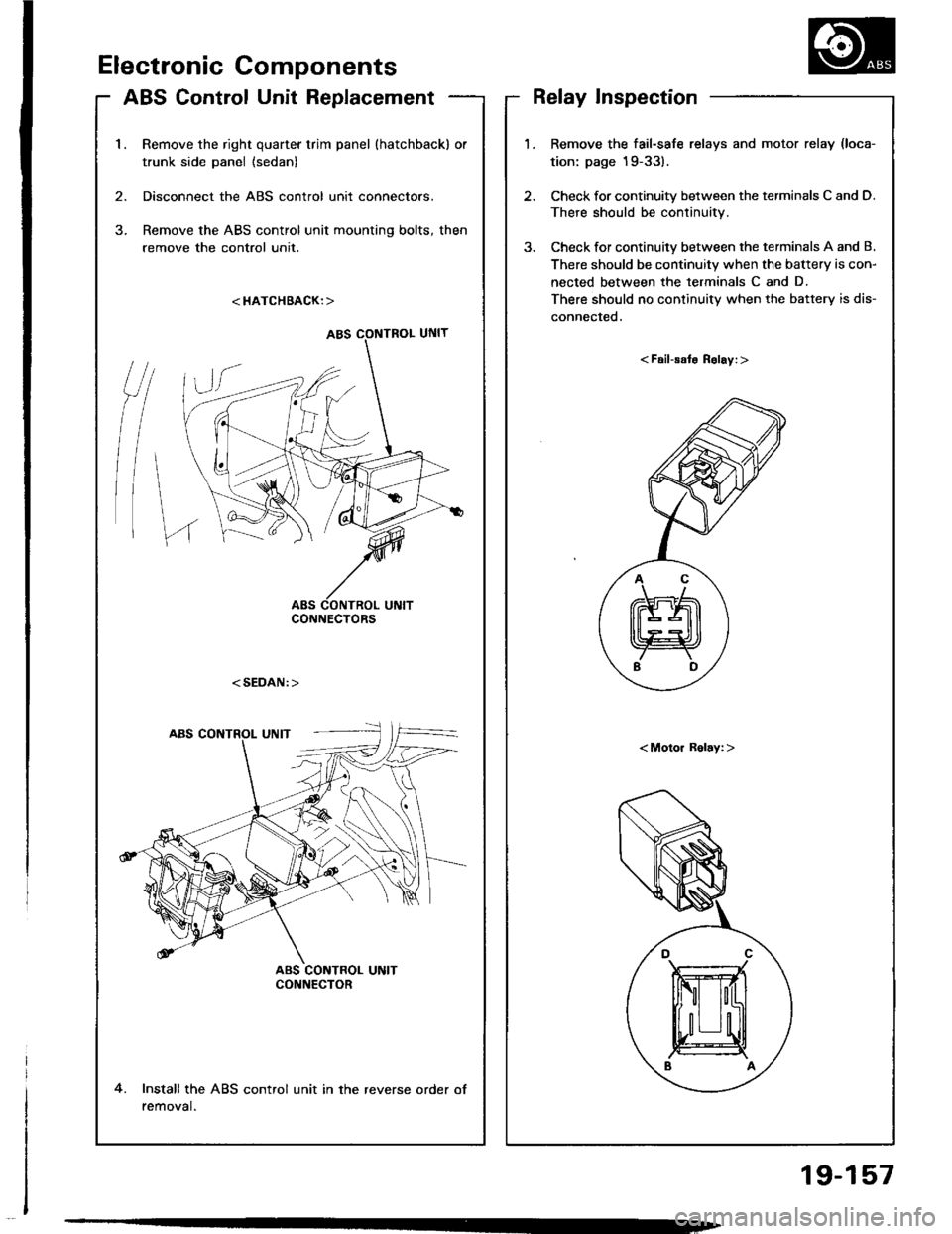 HONDA INTEGRA 1994 4.G Workshop Manual 