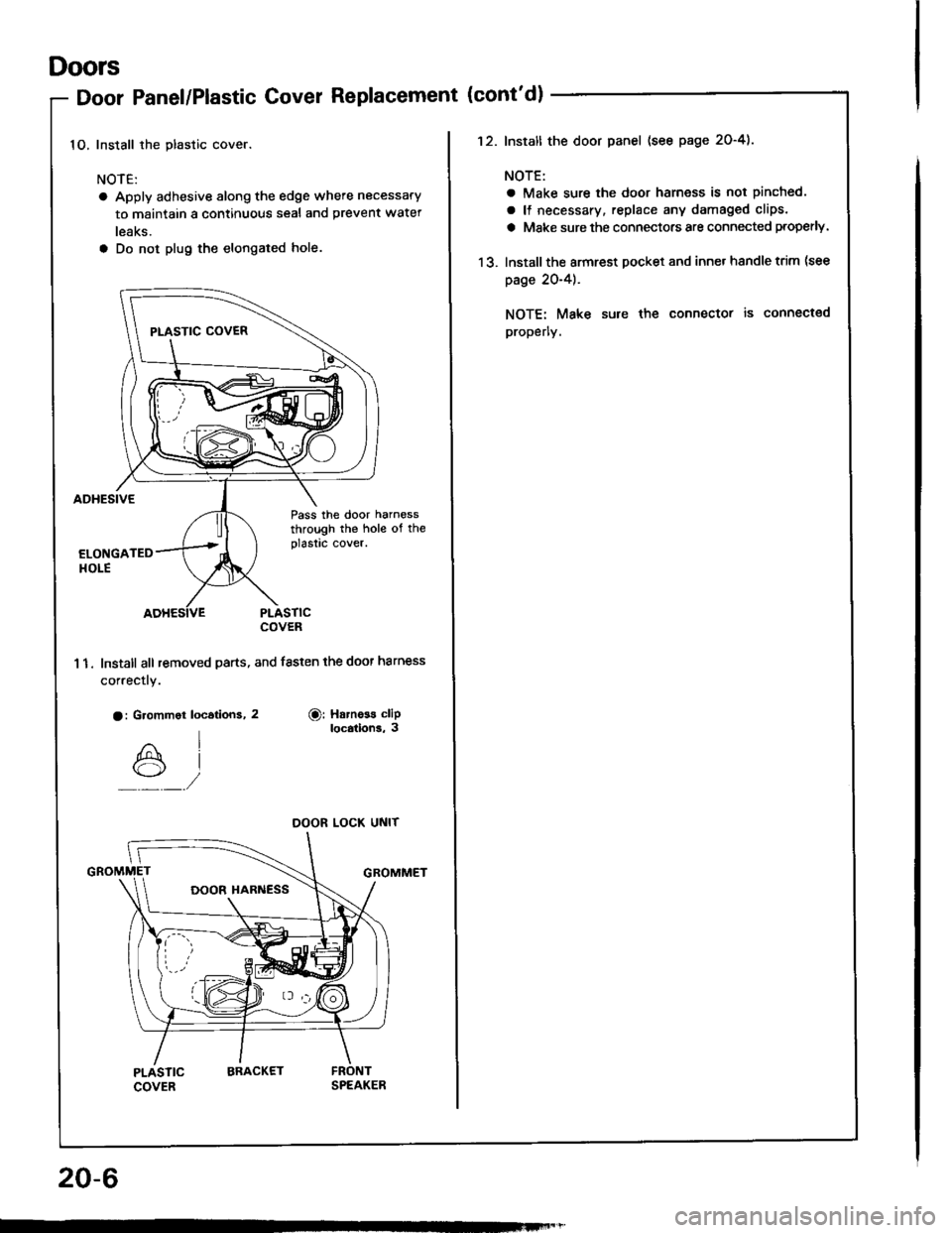 HONDA INTEGRA 1994 4.G Workshop Manual 