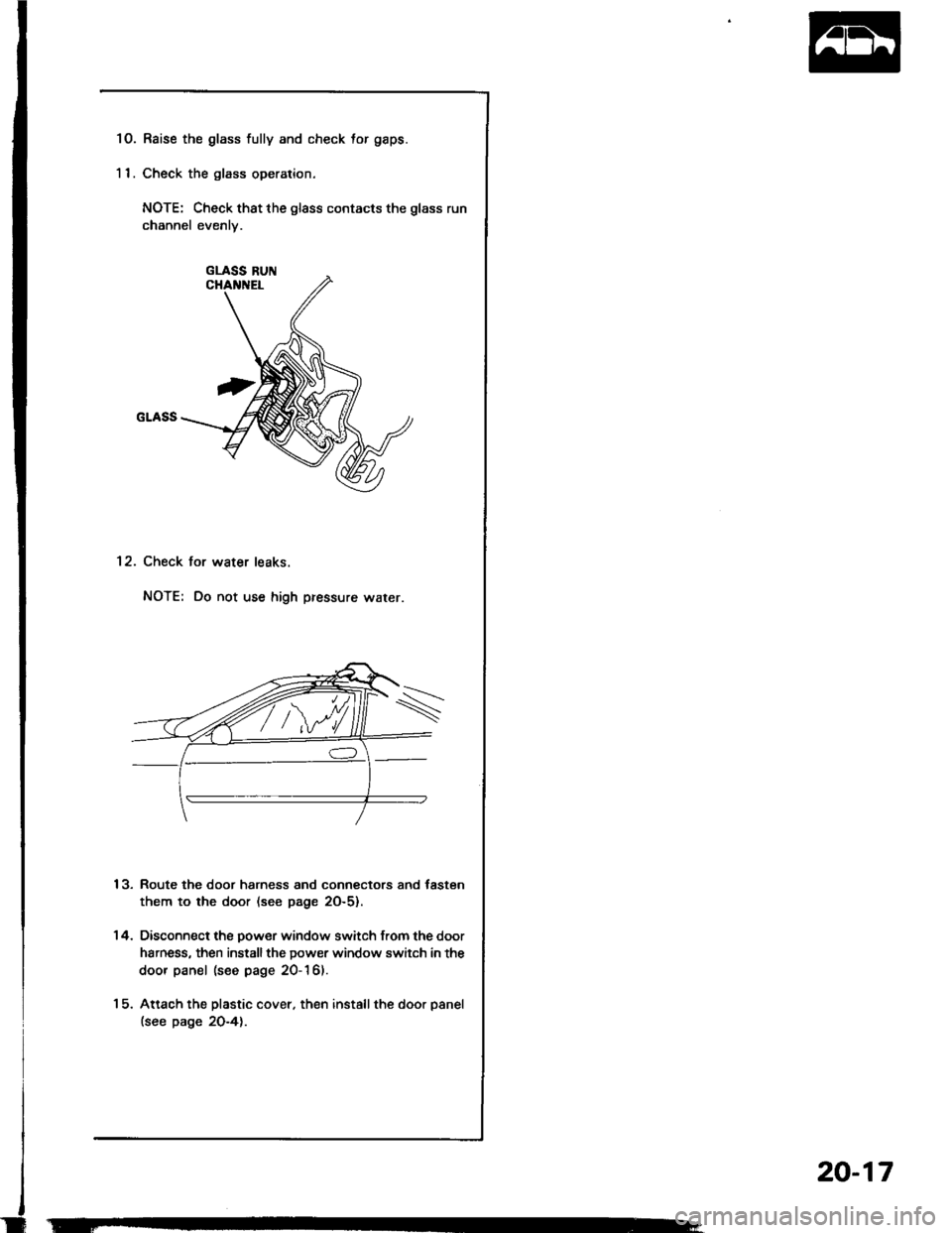 HONDA INTEGRA 1994 4.G Workshop Manual HONDA INTEGRA 1994 4.G Workshop Manual
