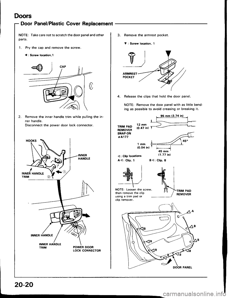 HONDA INTEGRA 1994 4.G Workshop Manual HONDA INTEGRA 1994 4.G Workshop Manual