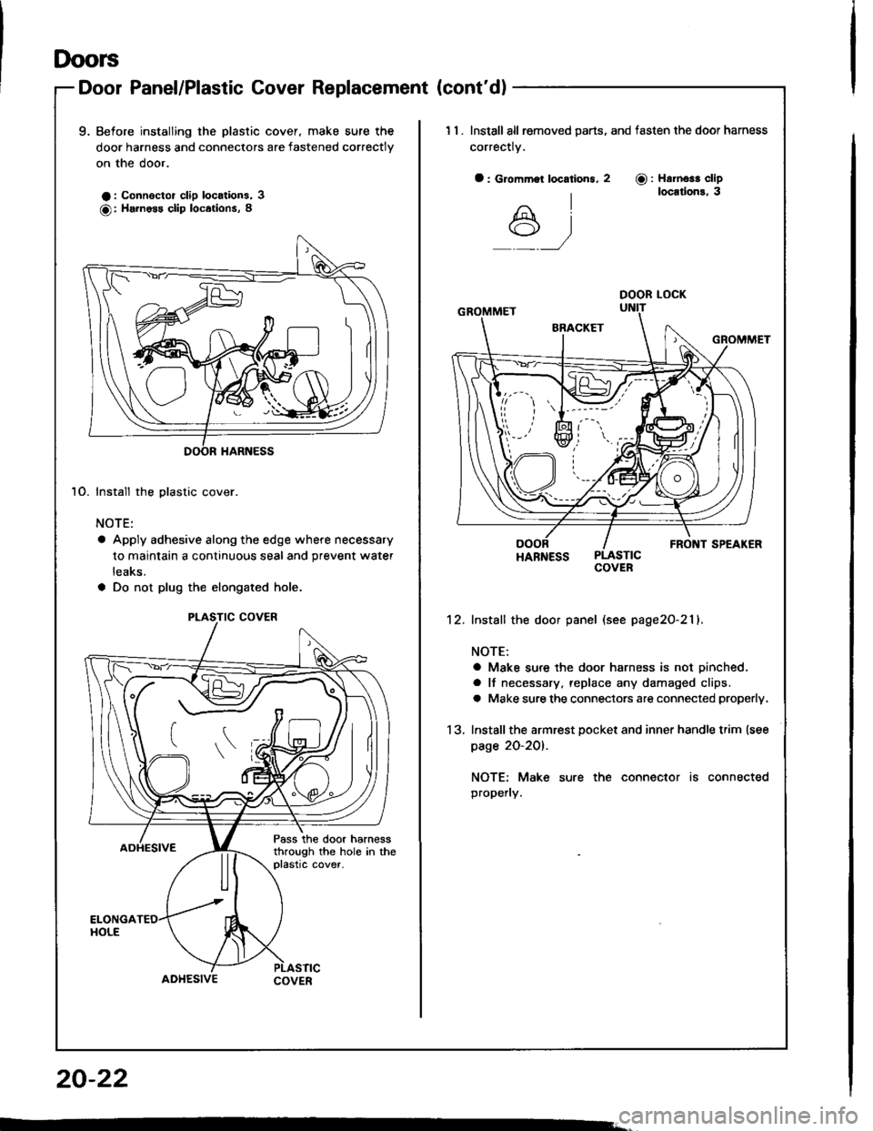 HONDA INTEGRA 1994 4.G Workshop Manual 