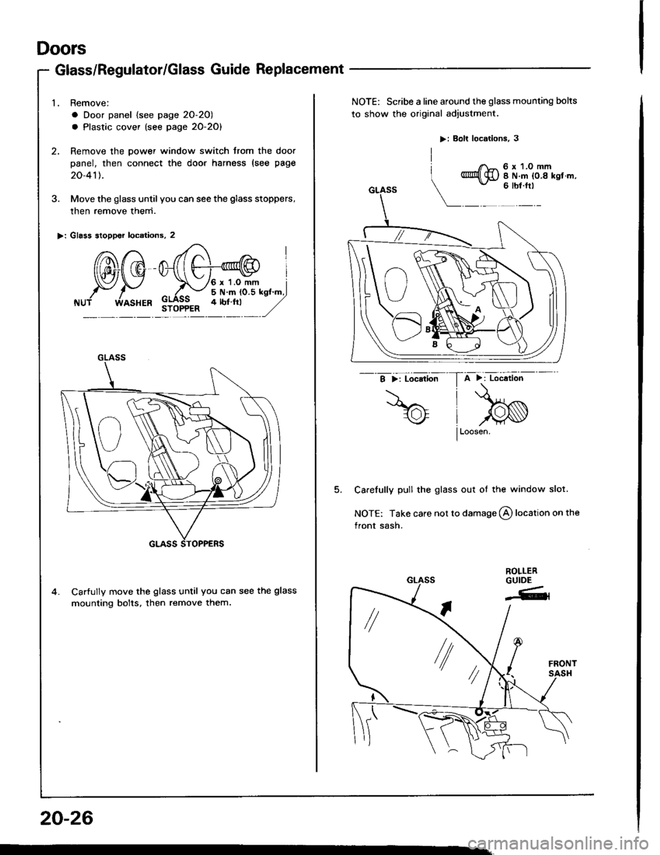 HONDA INTEGRA 1994 4.G Workshop Manual 