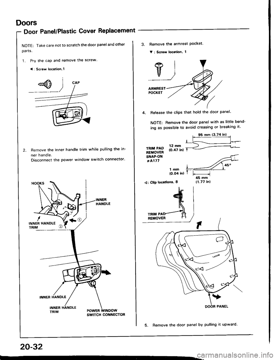 HONDA INTEGRA 1994 4.G Workshop Manual HONDA INTEGRA 1994 4.G Workshop Manual