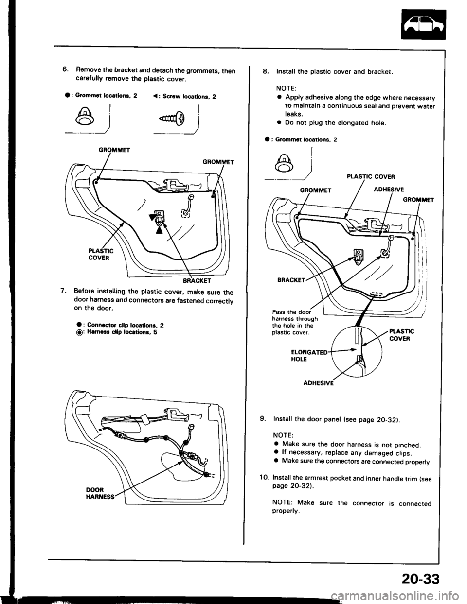HONDA INTEGRA 1994 4.G Workshop Manual HONDA INTEGRA 1994 4.G Workshop Manual