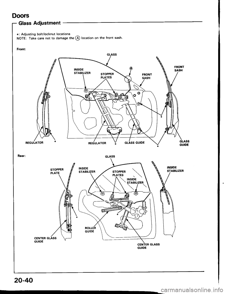HONDA INTEGRA 1994 4.G Workshop Manual HONDA INTEGRA 1994 4.G Workshop Manual