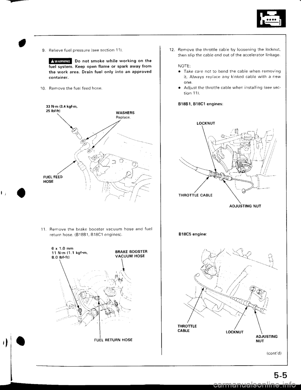 HONDA INTEGRA 1998 4.G Service Manual 