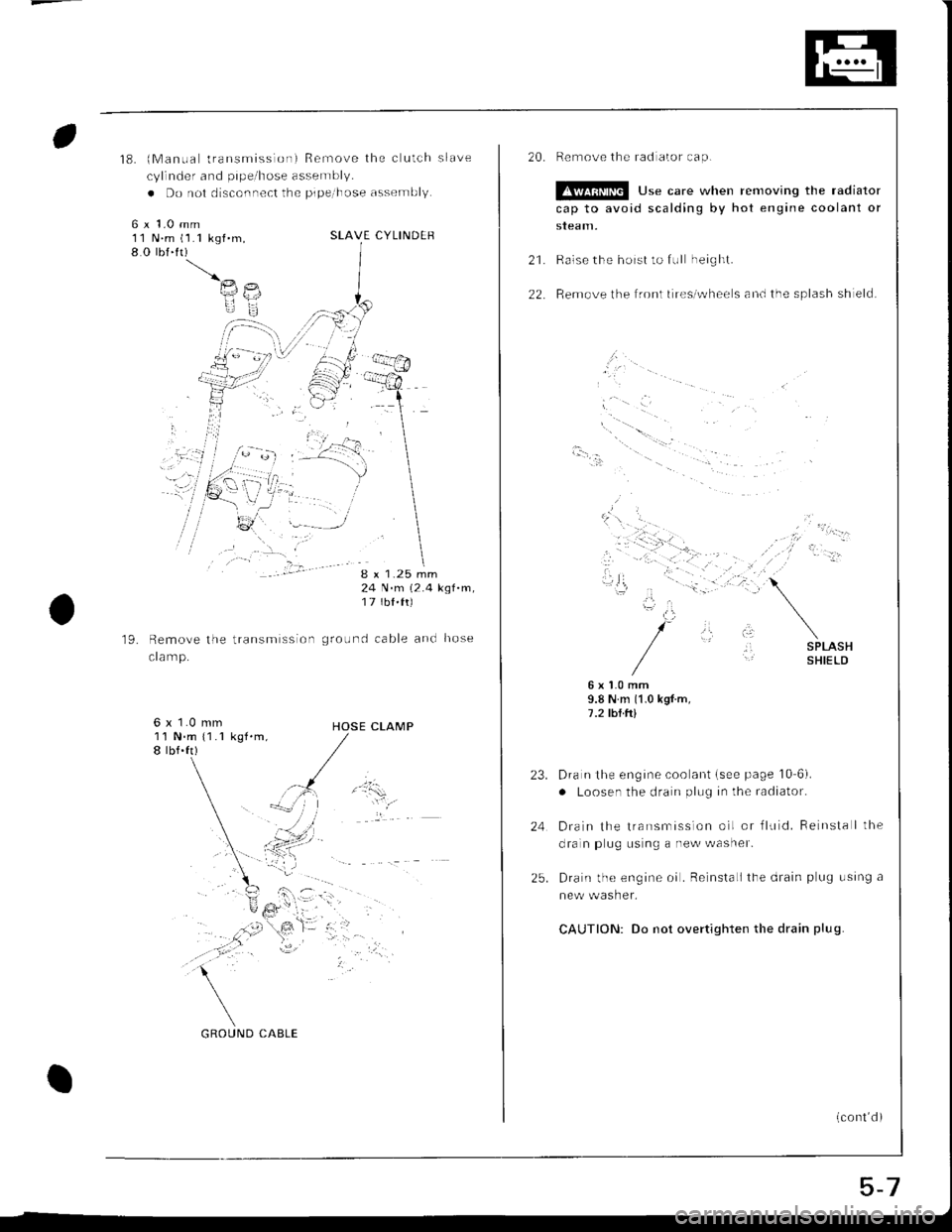 HONDA INTEGRA 1998 4.G Service Manual 