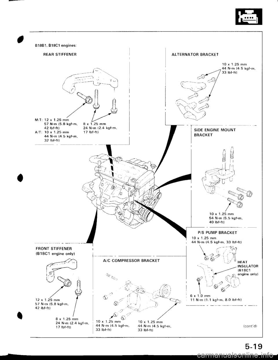 HONDA INTEGRA 1998 4.G Repair Manual 