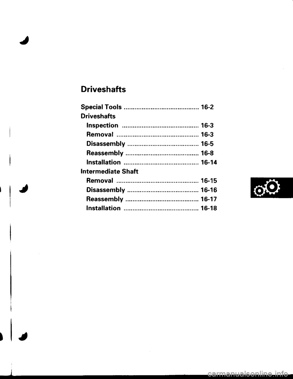HONDA INTEGRA 1998 4.G Workshop Manual ) 
