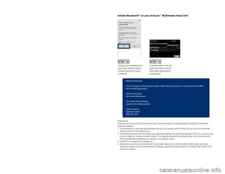 TOYOTA AVALON HYBRID 2018 (in English) Workshop Manual AVALON HV 2018
This Quick Reference Guide is a summary of basic vehicle
operations. It contains brief descriptions of fundamental
operations so you can locate and use the vehicle’s main
equipment q TOYOTA AVALON HYBRID 2018 (in English) Workshop Manual AVALON HV 2018
This Quick Reference Guide is a summary of basic vehicle
operations. It contains brief descriptions of fundamental
operations so you can locate and use the vehicle’s main
equipment q