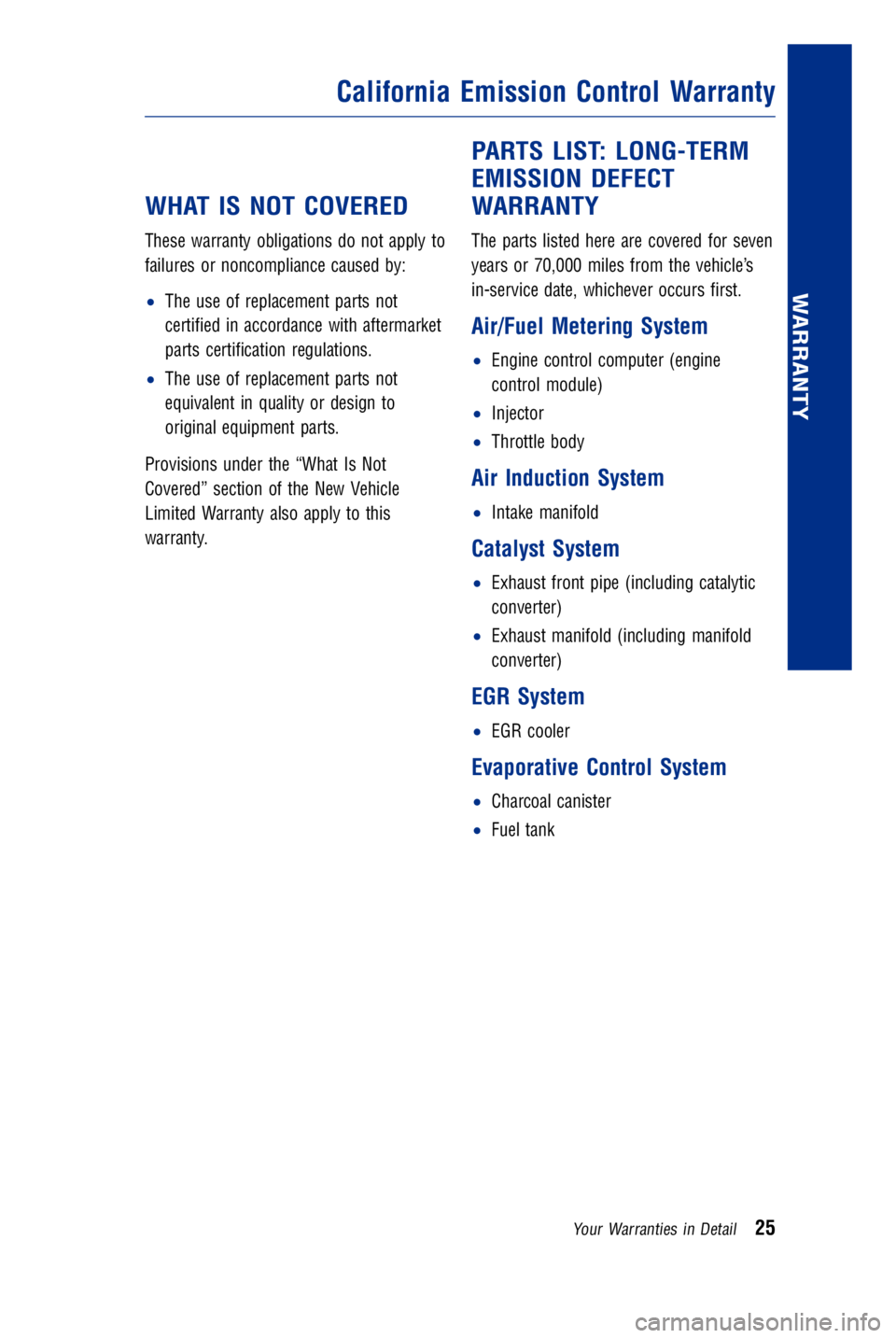 TOYOTA AVALON HYBRID 2018 Warranties & Maintenance Guides (in English) JOBNAME: 2878003-en-2018_Aval PAGE: 25 SESS: 4 OUTPUT: Fri May 5 09:42:48 2017
/InfoShareAuthorCODA/InfoShareAuthorCODA/TS_Warr_Maint/2878003-en-2018_A\
valon_Hybrid.00505-18WMG-AVAHV/TS_Warr_Maint_v1 TOYOTA AVALON HYBRID 2018 Warranties & Maintenance Guides (in English) JOBNAME: 2878003-en-2018_Aval PAGE: 25 SESS: 4 OUTPUT: Fri May 5 09:42:48 2017
/InfoShareAuthorCODA/InfoShareAuthorCODA/TS_Warr_Maint/2878003-en-2018_A\
valon_Hybrid.00505-18WMG-AVAHV/TS_Warr_Maint_v1