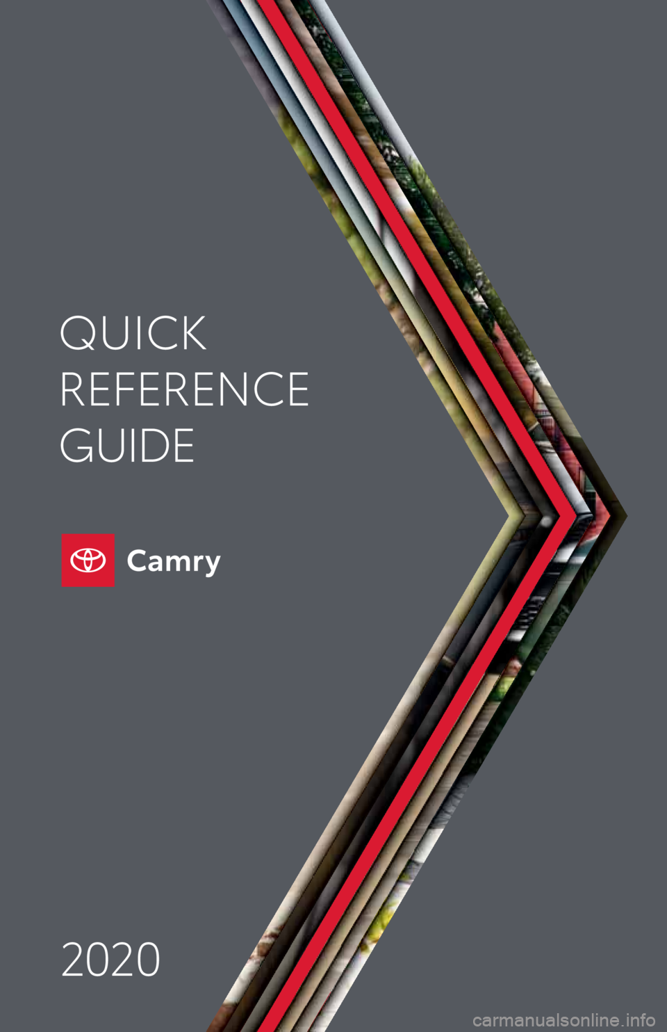 TOYOTA CAMRY 2020 Owners Manual (in English) QUICK
REFERENCE
GUIDE
2020 TOYOTA CAMRY 2020 Owners Manual (in English) QUICK
REFERENCE
GUIDE
2020