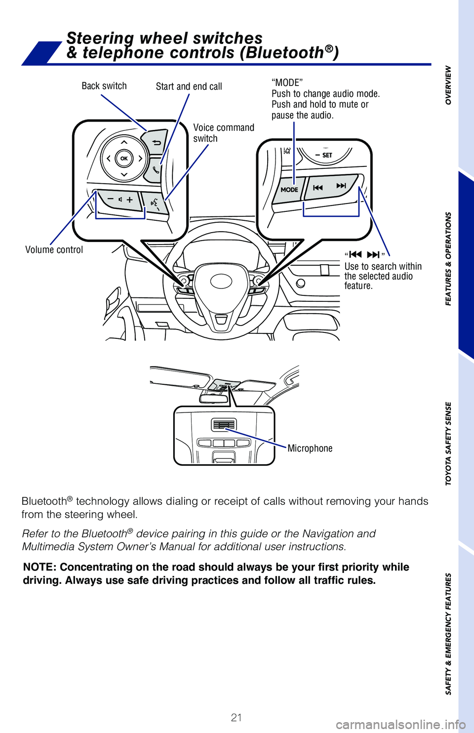 TOYOTA COROLLA 2021 (in English) Owners Manual 63926_Corolla_Txt_R1.indd 2163926_Corolla_Txt_R1.indd 213/25/20 12:38 PM3/25/20 12:38 PM TOYOTA COROLLA 2021 (in English) Owners Manual 63926_Corolla_Txt_R1.indd 2163926_Corolla_Txt_R1.indd 213/25/20 12:38 PM3/25/20 12:38 PM
