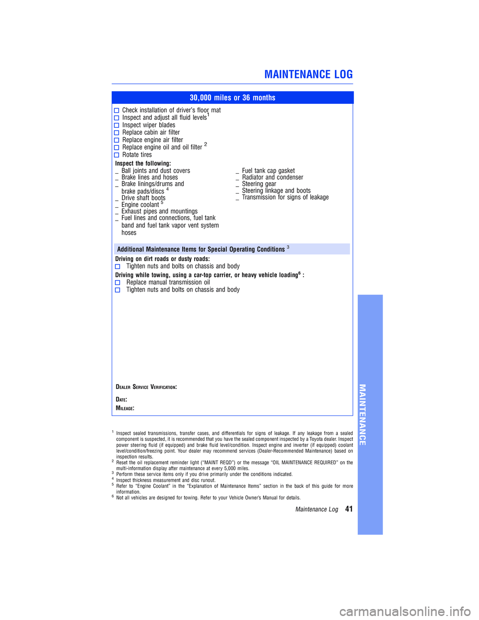 TOYOTA COROLLA iM 2018 Warranties & Maintenance Guides (in English) JOBNAME: 2878014-en-2018_Coro PAGE: 41 SESS: 5 OUTPUT: Tue Jul 11 11:33:27 2017
/InfoShareAuthorCODA/InfoShareAuthorCODA/TS_Warr_Maint/2878014-en-2018_Corolla-iM.00505-18WMG-CORIM/TS_Warr_Maint_v1
30, TOYOTA COROLLA iM 2018 Warranties & Maintenance Guides (in English) JOBNAME: 2878014-en-2018_Coro PAGE: 41 SESS: 5 OUTPUT: Tue Jul 11 11:33:27 2017
/InfoShareAuthorCODA/InfoShareAuthorCODA/TS_Warr_Maint/2878014-en-2018_Corolla-iM.00505-18WMG-CORIM/TS_Warr_Maint_v1
30,