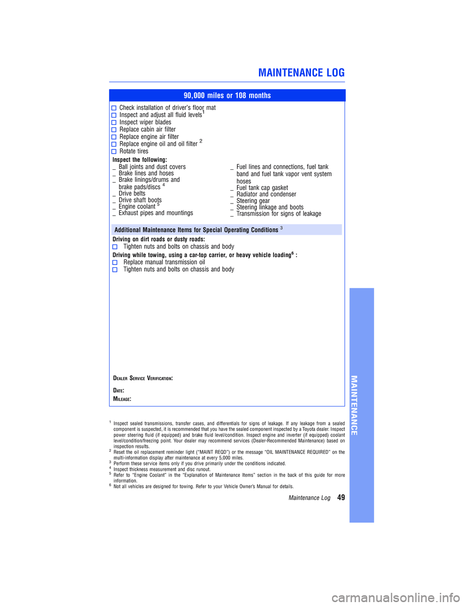 TOYOTA COROLLA iM 2018 Warranties & Maintenance Guides (in English) JOBNAME: 2878014-en-2018_Coro PAGE: 49 SESS: 5 OUTPUT: Tue Jul 11 11:33:27 2017
/InfoShareAuthorCODA/InfoShareAuthorCODA/TS_Warr_Maint/2878014-en-2018_Corolla-iM.00505-18WMG-CORIM/TS_Warr_Maint_v1
90, TOYOTA COROLLA iM 2018 Warranties & Maintenance Guides (in English) JOBNAME: 2878014-en-2018_Coro PAGE: 49 SESS: 5 OUTPUT: Tue Jul 11 11:33:27 2017
/InfoShareAuthorCODA/InfoShareAuthorCODA/TS_Warr_Maint/2878014-en-2018_Corolla-iM.00505-18WMG-CORIM/TS_Warr_Maint_v1
90,