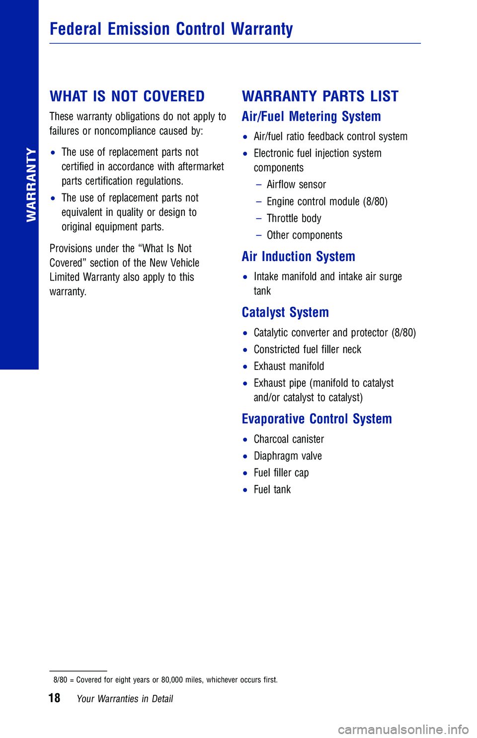 TOYOTA HIGHLANDER HYBRID 2018  Warranties & Maintenance Guides (in English) JOBNAME: 2878022-en-2018_High PAGE: 18 SESS: 4 OUTPUT: Tue Aug 29 14:07:59 2017
/InfoShareAuthorCODA/InfoShareAuthorCODA/TS_Warr_Maint/2878022-en-2018_H\
ighlander_Hybrid.00505-18WMG-HH_vX/TS_Warr_Mai