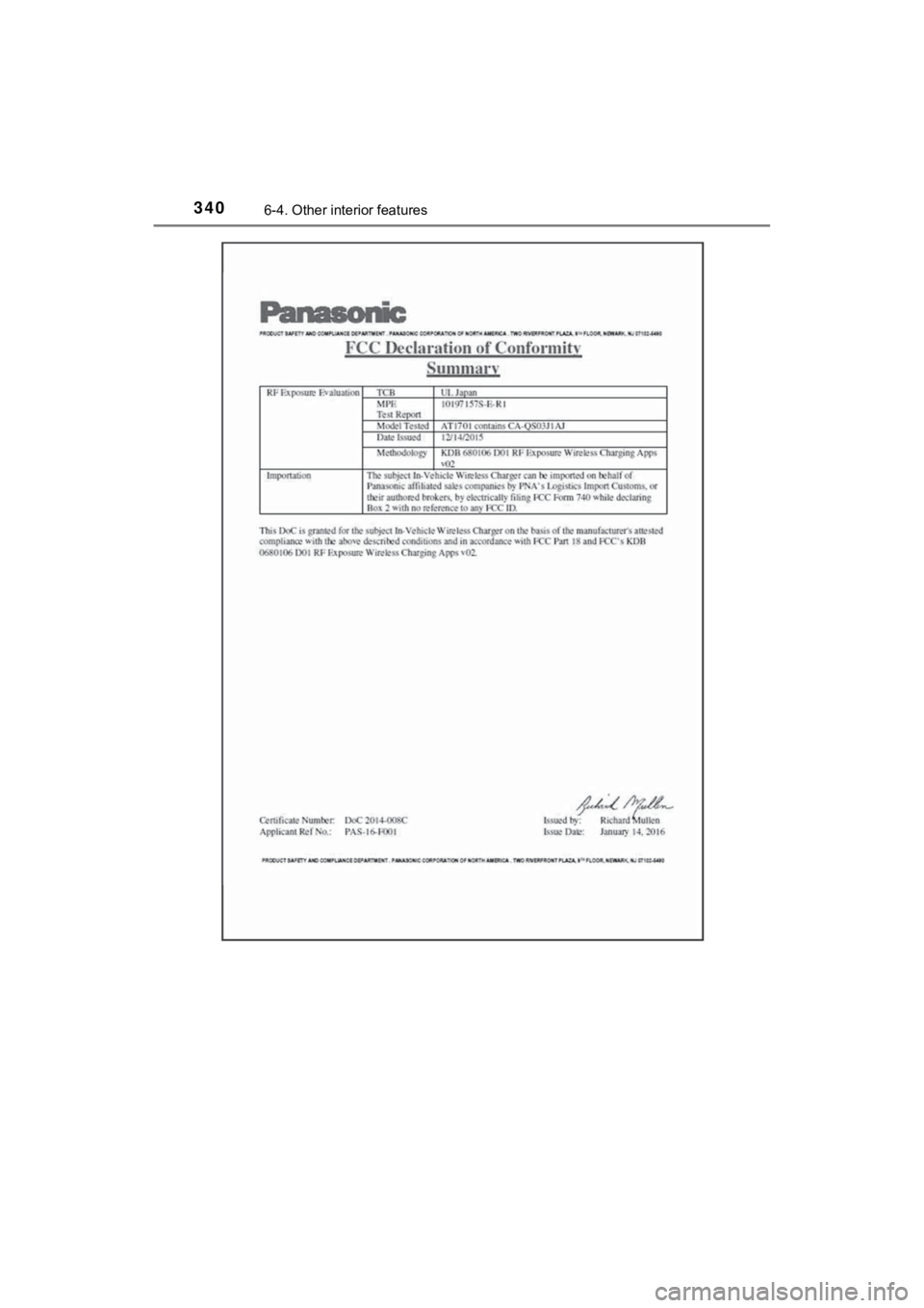 TOYOTA MIRAI 2020 Owners Manual (in English) 3406-4. Other interior features
MIRAI_OM_USA_OM62073U TOYOTA MIRAI 2020 Owners Manual (in English) 3406-4. Other interior features
MIRAI_OM_USA_OM62073U