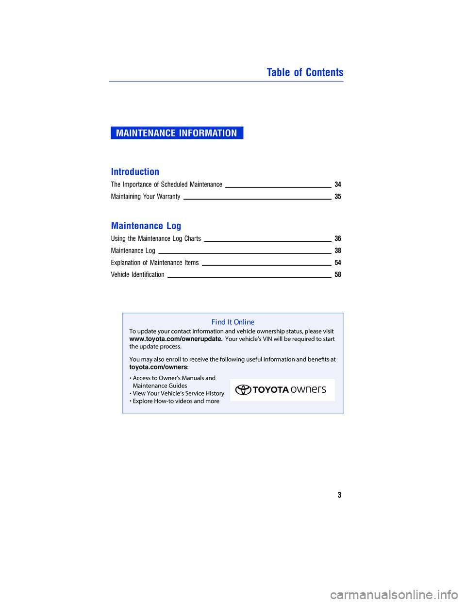 TOYOTA PRIUS 2018 Warranties & Maintenance Guides (in English) JOBNAME: 2878026-en-2018_Priu PAGE: 3 SESS: 4 OUTPUT: Thu Sep 28 08:07:57 2017
/InfoShareAuthorCODA/InfoShareAuthorCODA/TS_Warr_Maint/2878026-en-2018_Prius.00505-18WMG-PRI_vX/TS_Warr_Maint_v1
MAINTENA TOYOTA PRIUS 2018 Warranties & Maintenance Guides (in English) JOBNAME: 2878026-en-2018_Priu PAGE: 3 SESS: 4 OUTPUT: Thu Sep 28 08:07:57 2017
/InfoShareAuthorCODA/InfoShareAuthorCODA/TS_Warr_Maint/2878026-en-2018_Prius.00505-18WMG-PRI_vX/TS_Warr_Maint_v1
MAINTENA