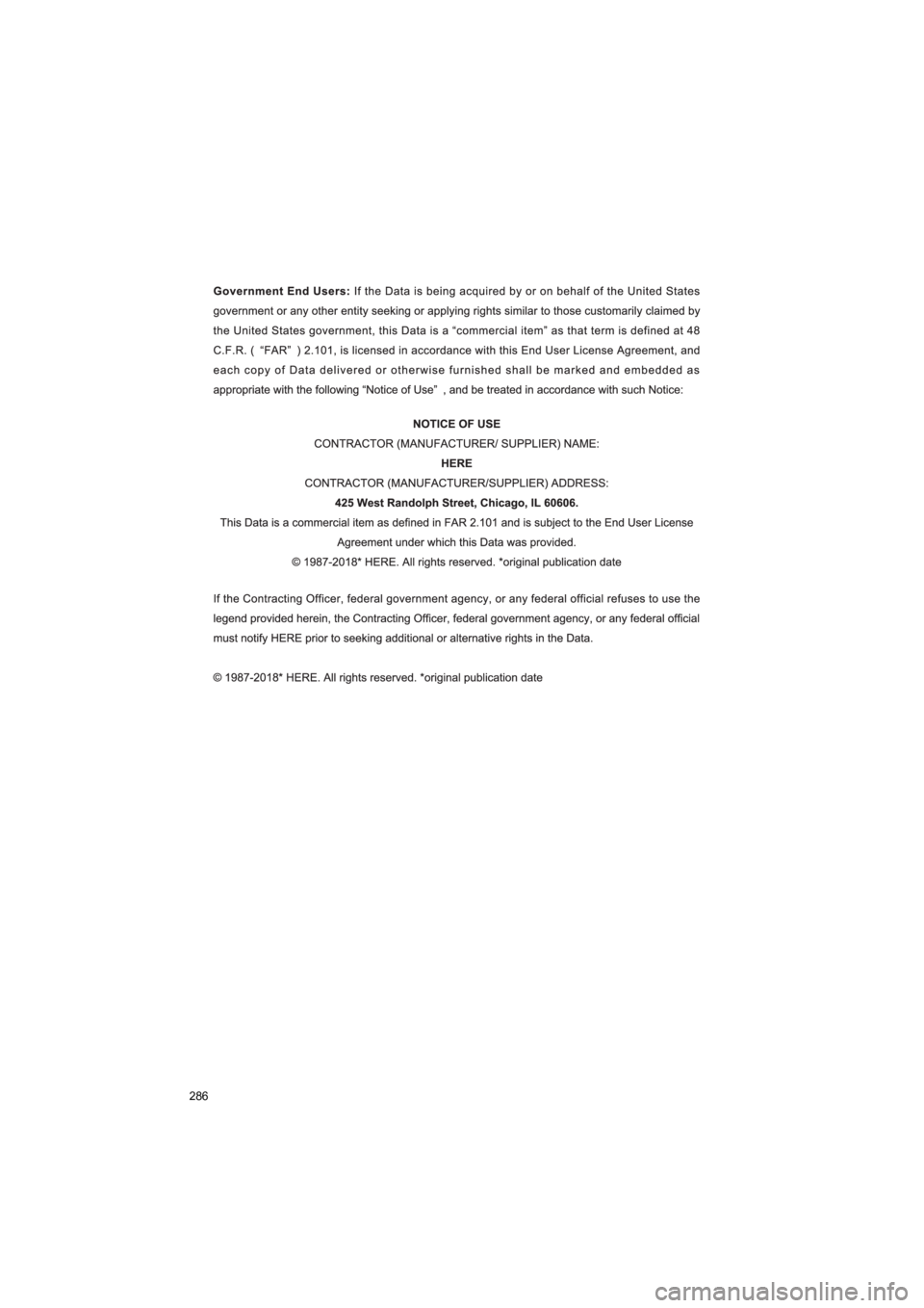 TOYOTA PRIUS 2019 Accessories, Audio & Navigation (in English) 286
PRIUS_Wide Navi_OM47C48U_(U)
18.10.10 10:30 TOYOTA PRIUS 2019 Accessories, Audio & Navigation (in English) 286
PRIUS_Wide Navi_OM47C48U_(U)
18.10.10 10:30