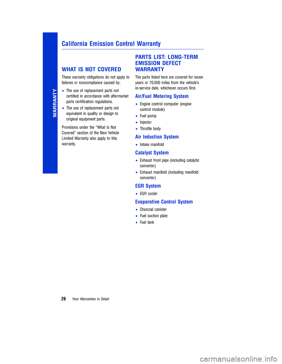 TOYOTA RAV4 HYBRID 2018 Warranties & Maintenance Guides (in English) JOBNAME: 2878017en-2018_RAV4h PAGE: 26 SESS: 6 OUTPUT: Tue Jul 11 12:12:19 2017
/InfoShareAuthorCODA/InfoShareAuthorCODA/TS_Warr_Maint/2878017-en-2018_RAV4h.00505-18WMG-RAVHV/TS_Warr_Maint_v1
WHAT IS TOYOTA RAV4 HYBRID 2018 Warranties & Maintenance Guides (in English) JOBNAME: 2878017en-2018_RAV4h PAGE: 26 SESS: 6 OUTPUT: Tue Jul 11 12:12:19 2017
/InfoShareAuthorCODA/InfoShareAuthorCODA/TS_Warr_Maint/2878017-en-2018_RAV4h.00505-18WMG-RAVHV/TS_Warr_Maint_v1
WHAT IS