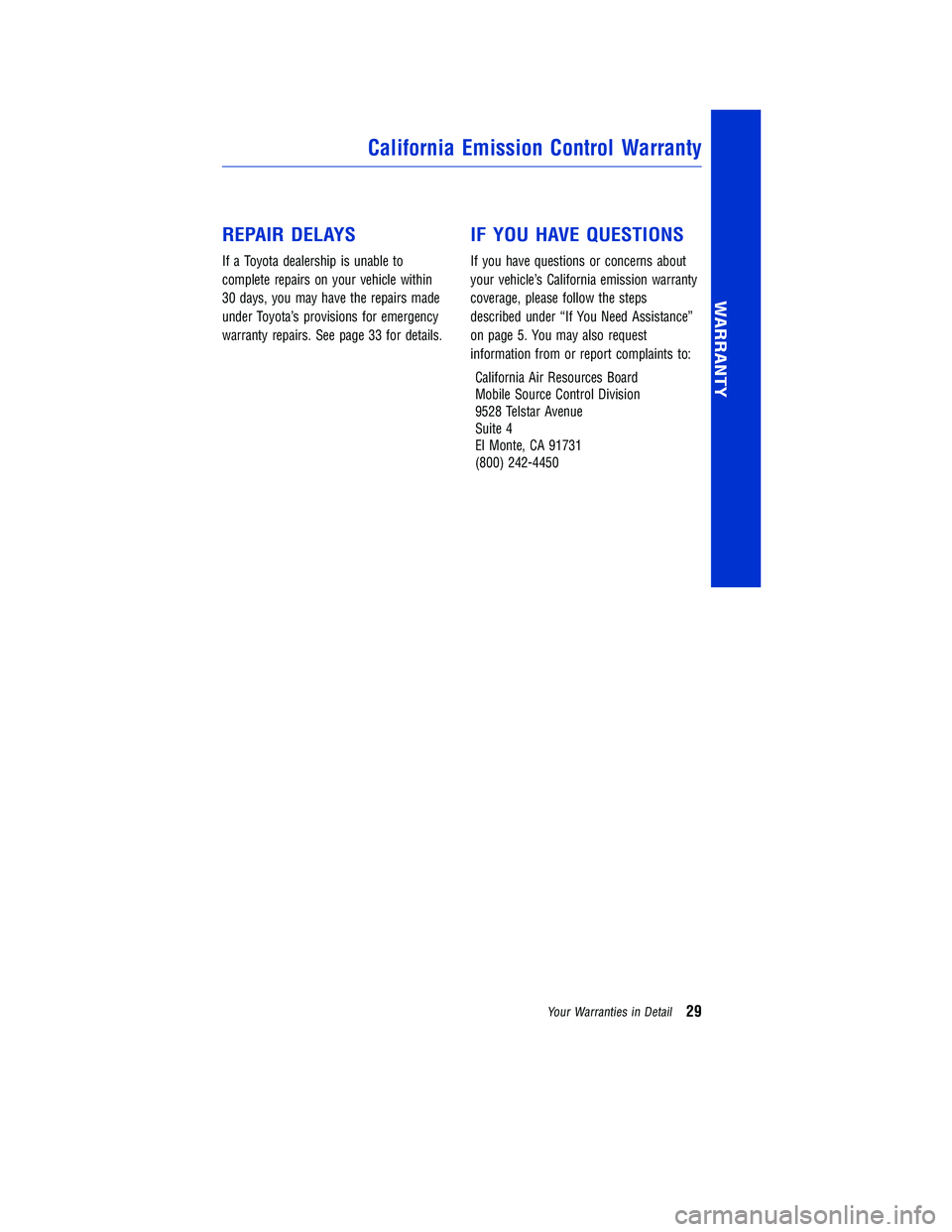 TOYOTA RAV4 HYBRID 2018  Warranties & Maintenance Guides (in English) JOBNAME: 2878017en-2018_RAV4h PAGE: 29 SESS: 6 OUTPUT: Tue Jul 11 12:12:19 2017
/InfoShareAuthorCODA/InfoShareAuthorCODA/TS_Warr_Maint/2878017-en-2018_RAV4h.00505-18WMG-RAVHV/TS_Warr_Maint_v1
REPAIR D