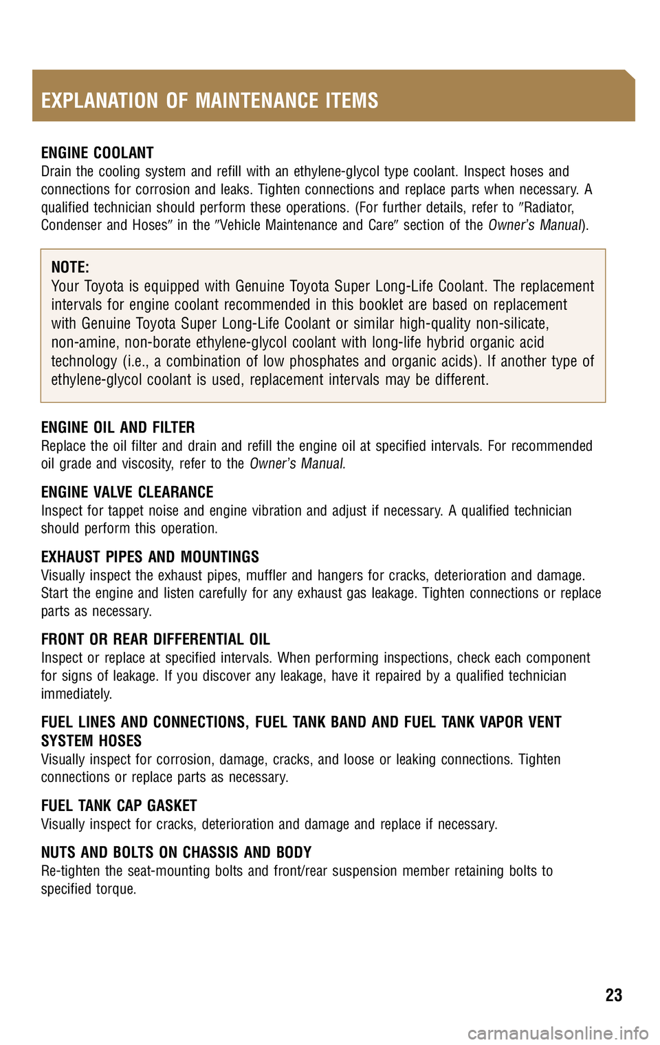 TOYOTA TACOMA 2009 Warranties & Maintenance Guides (in English) TOYOTA TACOMA 2009 Warranties & Maintenance Guides (in English)