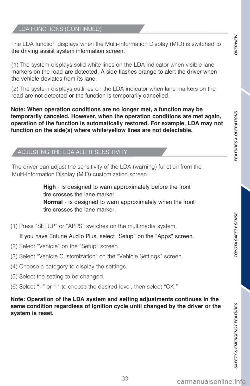 TOYOTA TACOMA 2018   (in English) Owners Guide 33
�"�%�+�6�4�5�*�/�(��5�)�&��-�%�"��"�-�&�3�5��4�&�/�4�*�5�*�7�*�5�:
�5�I�F��E�S�J�W�F�S��D�B�O��B�E�K�V�T�U��U�I�F��T�F�O�T�J�U�J�W�J�U�Z��P�G��U�I�F��-�%�"��	�X�B�S�O�J�O�H�
��G�V�O�D