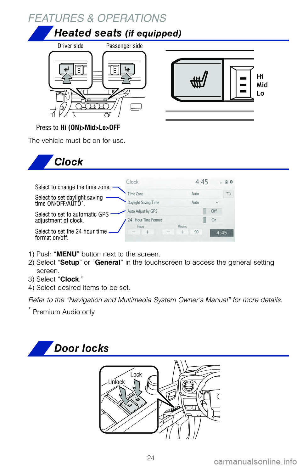 TOYOTA TACOMA 2021 (in English) Owners Manual TOYOTA TACOMA 2021 (in English) Owners Manual