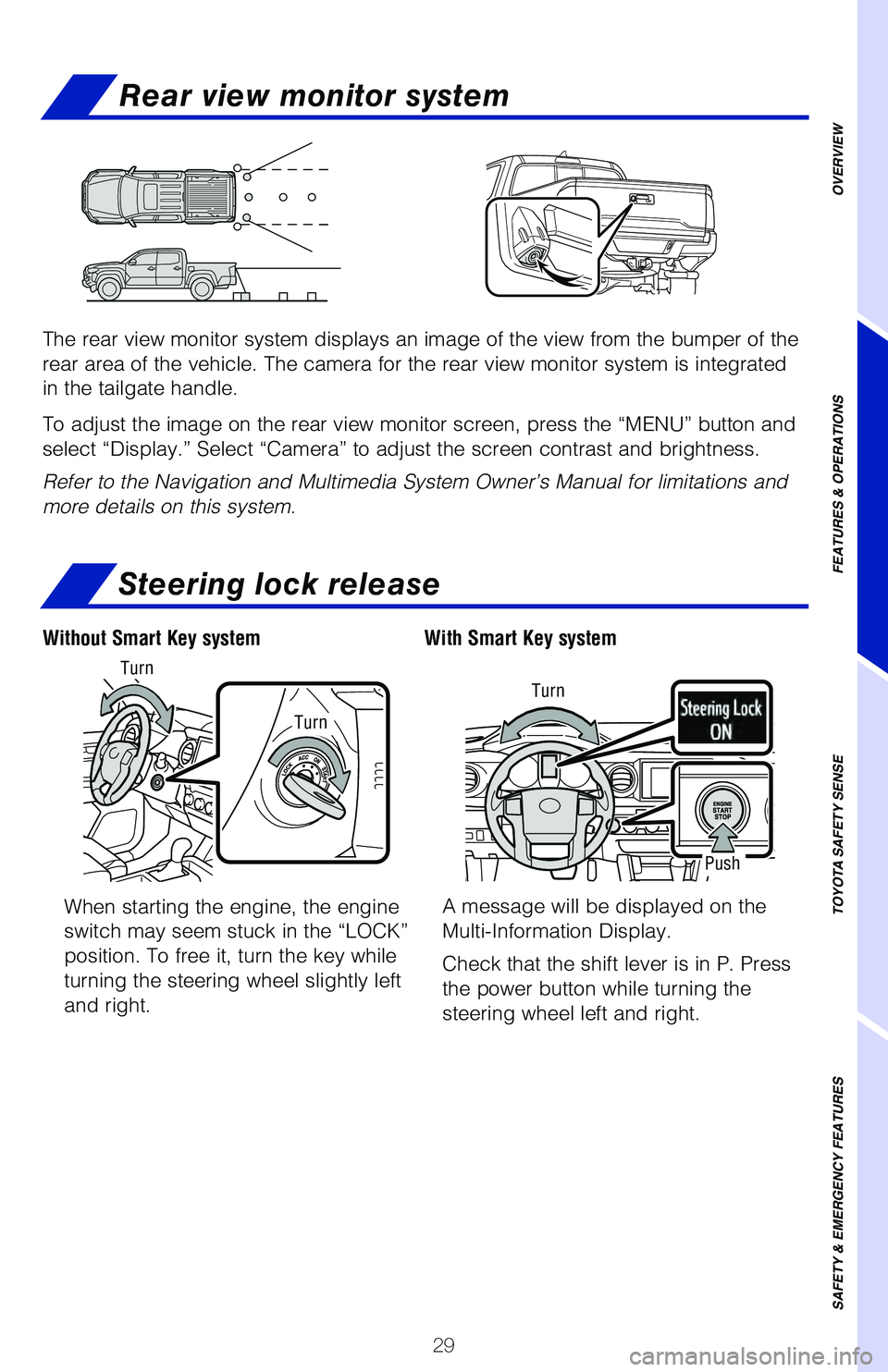 TOYOTA TACOMA 2021 (in English) Owners Guide TOYOTA TACOMA 2021 (in English) Owners Guide