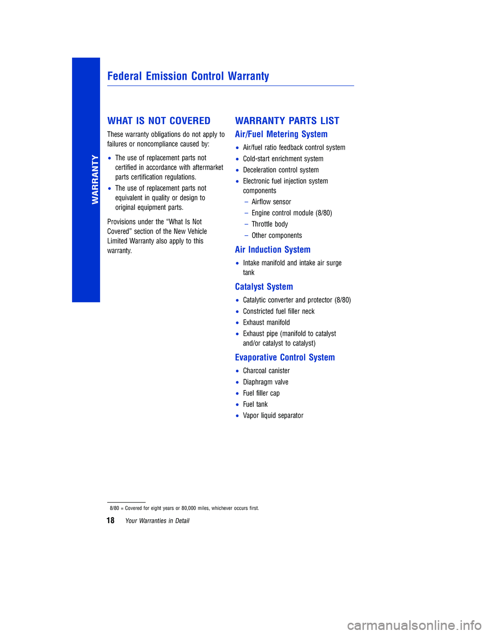 TOYOTA TUNDRA 2018 Warranties & Maintenance Guides (in English) JOBNAME: 2878010-en-2018_Tund PAGE: 18 SESS: 4 OUTPUT: Tue Jun 27 13:55:34 2017
/InfoShareAuthorCODA/InfoShareAuthorCODA/TS_Warr_Maint/2878010-en-2018_T\
undra.00505-18WMG-TUN/TS_Warr_Maint_v1
WHAT IS TOYOTA TUNDRA 2018 Warranties & Maintenance Guides (in English) JOBNAME: 2878010-en-2018_Tund PAGE: 18 SESS: 4 OUTPUT: Tue Jun 27 13:55:34 2017
/InfoShareAuthorCODA/InfoShareAuthorCODA/TS_Warr_Maint/2878010-en-2018_T\
undra.00505-18WMG-TUN/TS_Warr_Maint_v1
WHAT IS