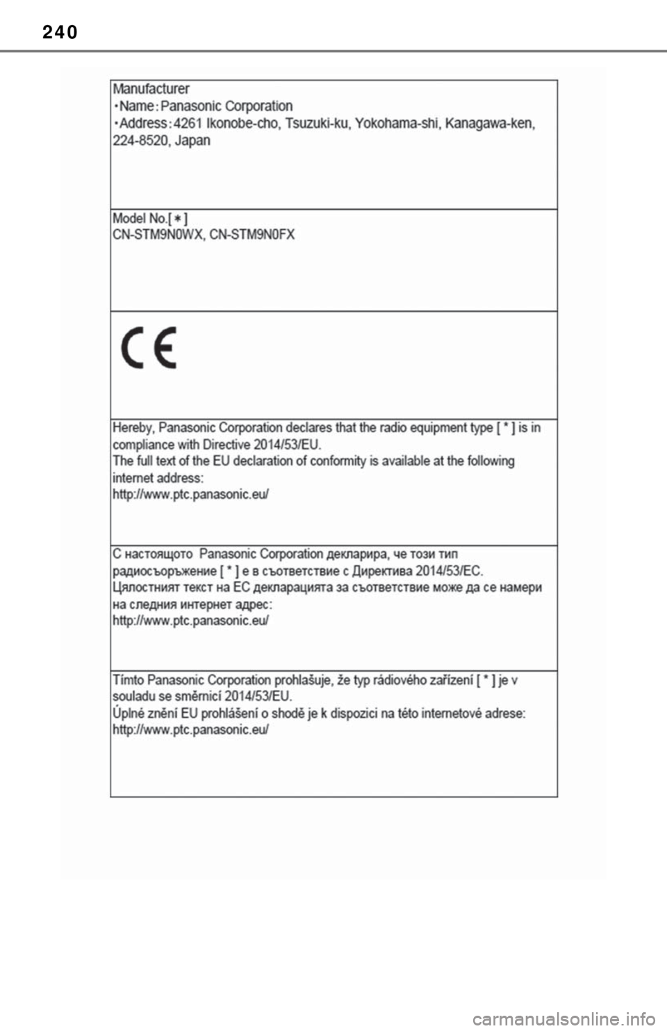 TOYOTA TUNDRA 2021 Accessories, Audio & Navigation (in English) 240 TOYOTA TUNDRA 2021 Accessories, Audio & Navigation (in English) 240