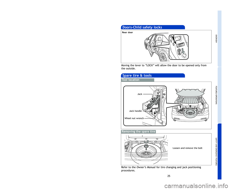 TOYOTA VENZA 2011   (in English) Owners Manual IND
OVE
\fE\bT
S\b\fE 
EME
1Visi2Prog 
mor
3Hom
2011 
Venza

This Quick Reference Guide isnot afull description ofVenza 
operations. EveryVenza owner should review the\bwner’s
Manual thataccompanies