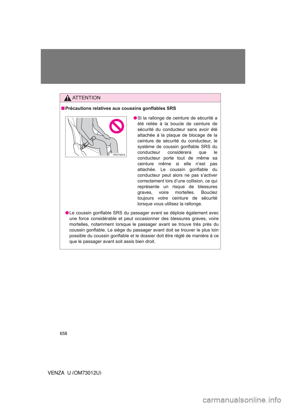 TOYOTA VENZA 2011  Owners Manual (in English) 658
VENZA_U (OM73012U) 