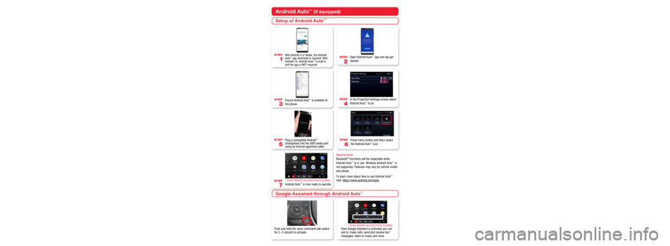 TOYOTA VENZA HYBRID 2021 Accessories, Audio & Navigation (in English) To complete the setup process, tap
Finish Setup. If you have another
vehicle to add to your garage, tap
Add New and repeat Steps 4-10. Review the Auto Insurance Designed
for You consent, then tap Agre TOYOTA VENZA HYBRID 2021 Accessories, Audio & Navigation (in English) To complete the setup process, tap
Finish Setup. If you have another
vehicle to add to your garage, tap
Add New and repeat Steps 4-10. Review the Auto Insurance Designed
for You consent, then tap Agre