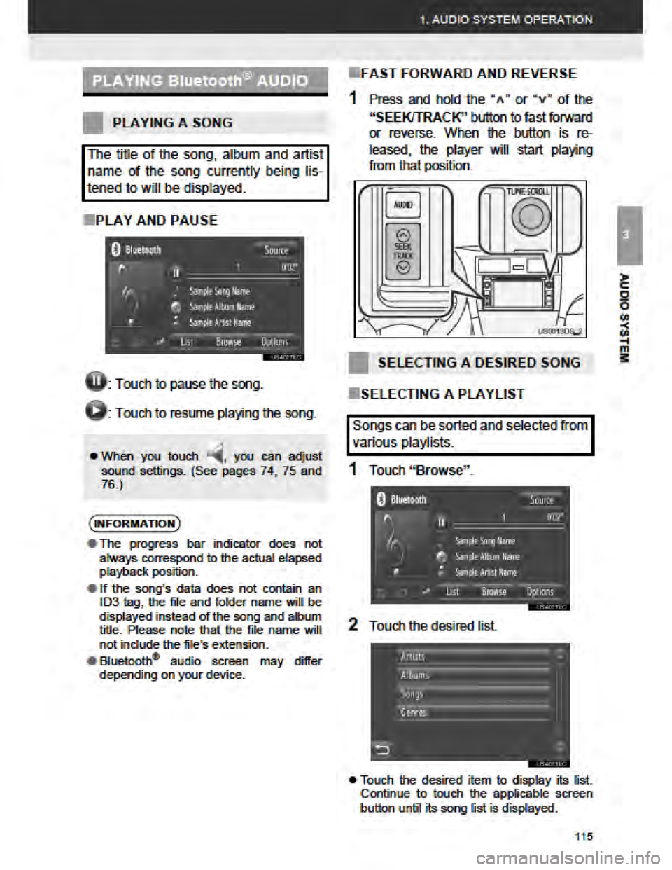 TOYOTA FR-S 2015 Accessories, Audio & Navigation (in English) TOYOTA FR-S 2015 Accessories, Audio & Navigation (in English)