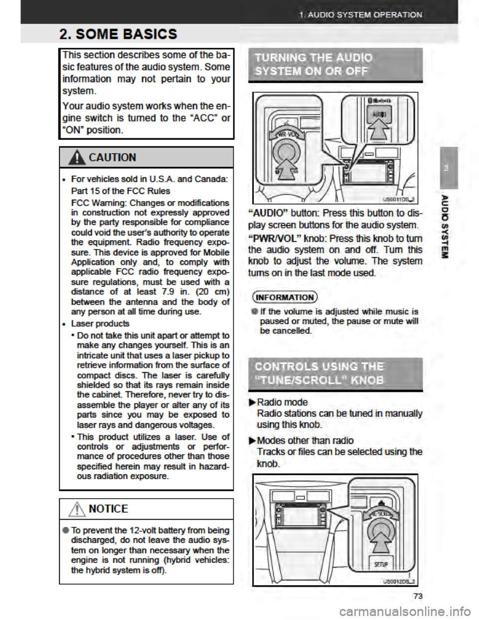 TOYOTA FR-S 2015 Accessories, Audio & Navigation (in English) TOYOTA FR-S 2015 Accessories, Audio & Navigation (in English)