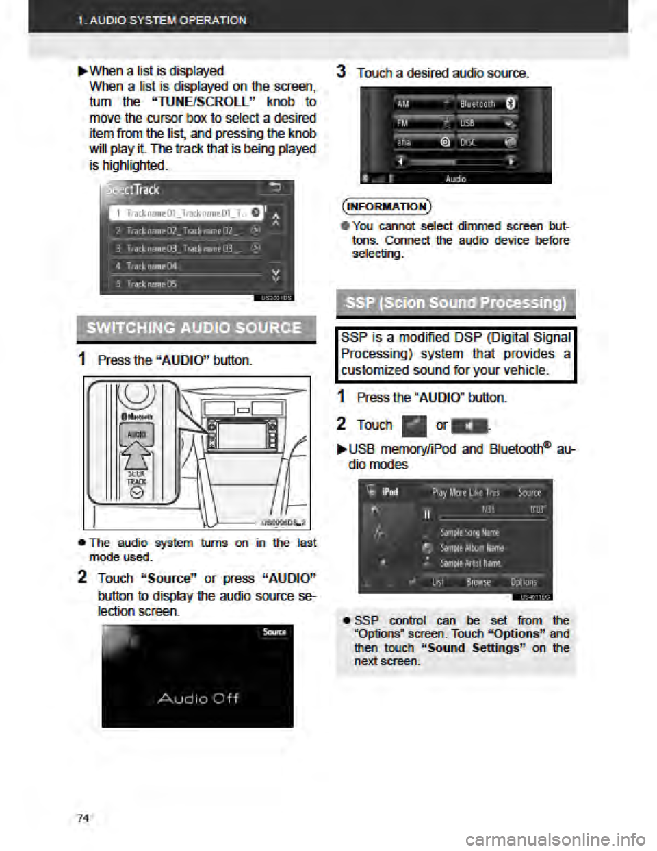 TOYOTA FR-S 2015 Accessories, Audio & Navigation (in English) TOYOTA FR-S 2015 Accessories, Audio & Navigation (in English)