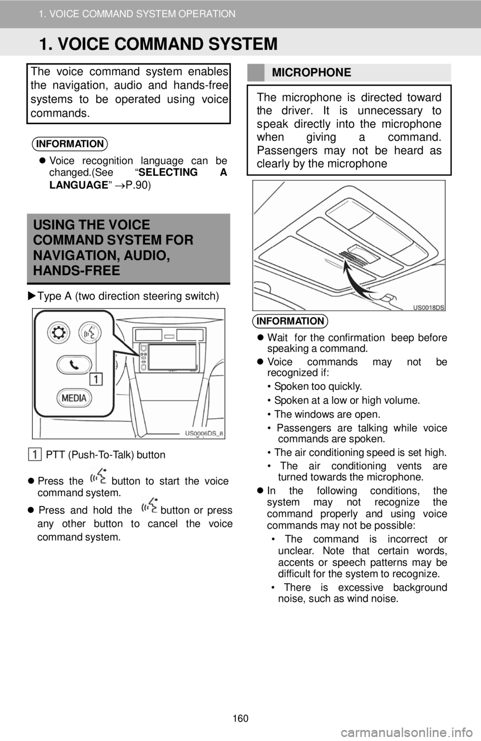 TOYOTA iM 2016 Accessories, Audio & Navigation (in English) 1. VOICE COMMAND SYSTEM OPERATION
The vo ice command sys tem enables
the navigation, audio and hands -free
systems to be operated us in g voice
commands.
INFORMATION
V oi c TOYOTA iM 2016 Accessories, Audio & Navigation (in English) 1. VOICE COMMAND SYSTEM OPERATION
The vo ice command sys tem enables
the navigation, audio and hands -free
systems to be operated us in g voice
commands.
INFORMATION
V oi c