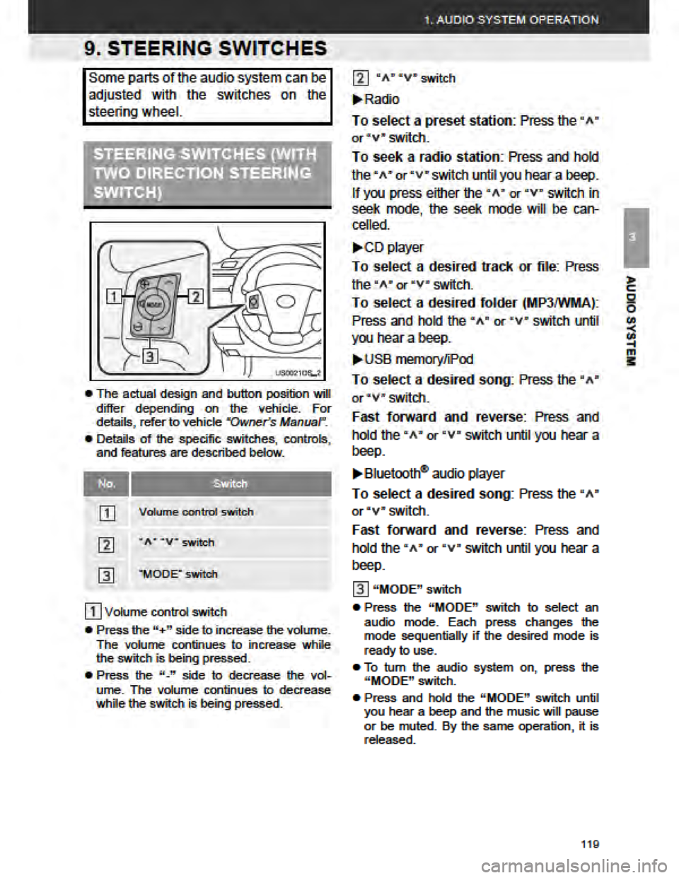 TOYOTA tC 2014  Accessories, Audio & Navigation (in English) 