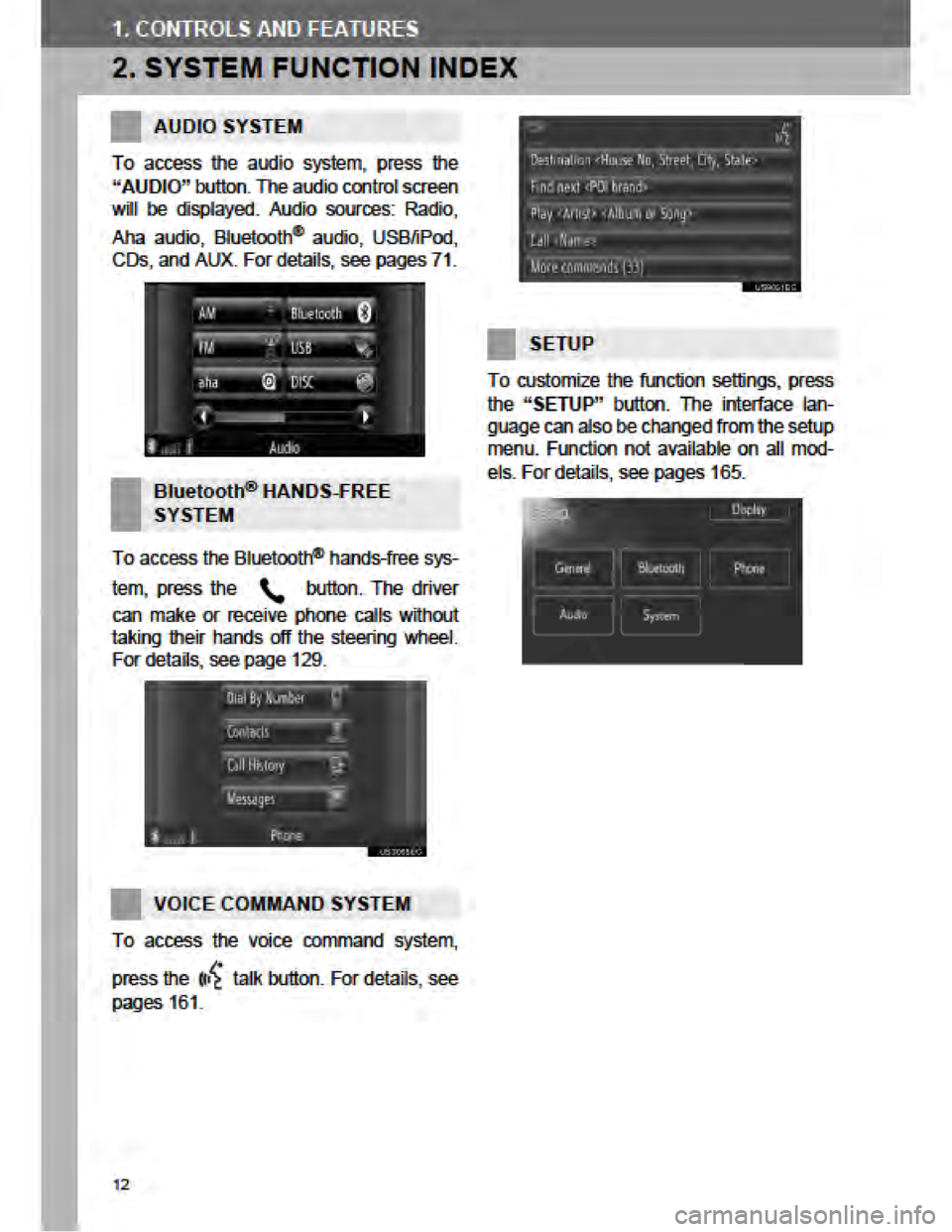 TOYOTA tC 2014  Accessories, Audio & Navigation (in English) 