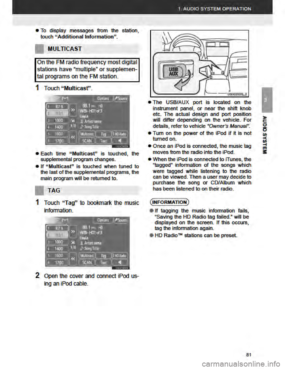 TOYOTA tC 2014 Accessories, Audio & Navigation (in English) TOYOTA tC 2014 Accessories, Audio & Navigation (in English)