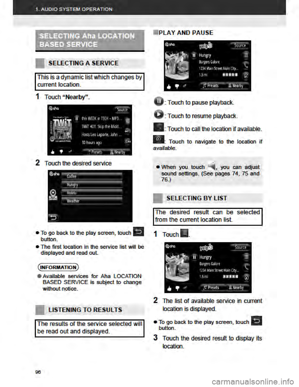 TOYOTA tC 2015 Accessories, Audio & Navigation (in English) TOYOTA tC 2015 Accessories, Audio & Navigation (in English)