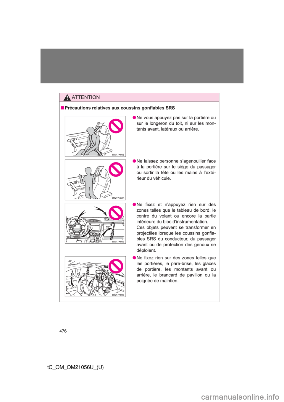 TOYOTA tC 2016 Owners Manual (in English) 476
tC_OM_OM21056U_(U) TOYOTA tC 2016 Owners Manual (in English) 476
tC_OM_OM21056U_(U)